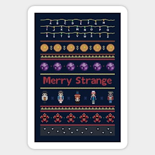 Merry Strange Sticker